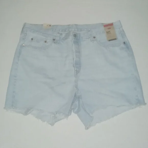 Levi's 501 Button-Fly Shorts Size-18W NWT - Picture 1 of 5